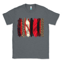 Charcoal Heather baseball brushstroke Classic Tee - Zillion Design Studio