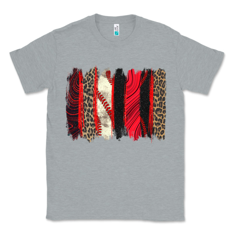 Baseball Brushstroke Classic Tee by Zillion Design Studio | Teevron
