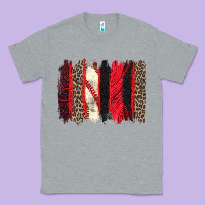 Classic Tee baseball brushstroke