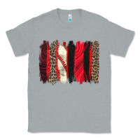 Heather Grey baseball brushstroke Classic Tee - Zillion Design Studio