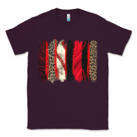 Plum baseball brushstroke Classic Tee - Zillion Design Studio