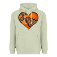 Matcha basketball heart Heavyweight Hoodie - HRA Design Shop