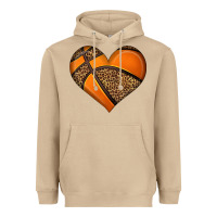 Mushroom basketball heart Heavyweight Hoodie - HRA Design Shop