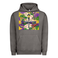 Pigment Tornado mardi gras street lights Urban Hoodie - MaliasSmallBusiness