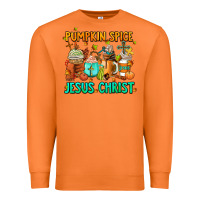 Carrot pumpkin spıce jesus christ coffee cups Premium Sweatshirt - AdoDesignShop