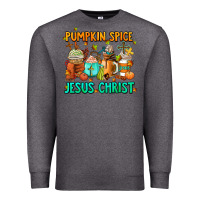 Charcoal Heather pumpkin spıce jesus christ coffee cups Premium Sweatshirt - AdoDesignShop