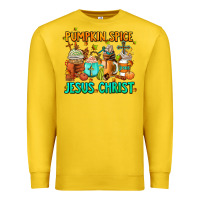 Lemon pumpkin spıce jesus christ coffee cups Premium Sweatshirt - AdoDesignShop