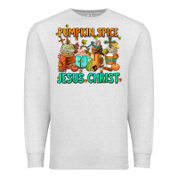 Oatmeal Heather pumpkin spıce jesus christ coffee cups Premium Sweatshirt - AdoDesignShop