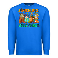 True Royal pumpkin spıce jesus christ coffee cups Premium Sweatshirt - AdoDesignShop