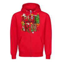 Red santa's favorite rn Zipper Hoodie - Zillion Design Studio