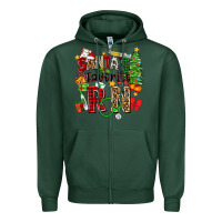 Sports Green santa's favorite rn Zipper Hoodie - Zillion Design Studio