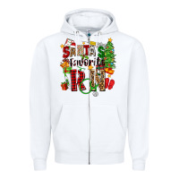 White santa's favorite rn Zipper Hoodie - Zillion Design Studio
