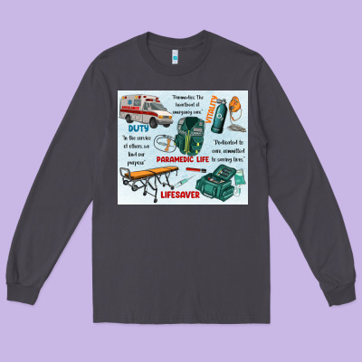 Long Sleeve Tee paramedic life