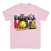 Bubblegum Pink ballpark mama softball Classic Tee - Zillion Design Studio