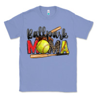 Colony Blue ballpark mama softball Classic Tee - Zillion Design Studio
