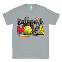 Heather Grey ballpark mama softball Classic Tee - Zillion Design Studio