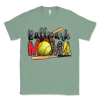 Sage ballpark mama softball Classic Tee - Zillion Design Studio