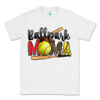 White ballpark mama softball Classic Tee - Zillion Design Studio