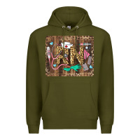 Army Green Western Registered Nurse Premium Hoodie - LillyAllenDesigns