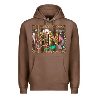 Chestnut Western Registered Nurse Premium Hoodie - LillyAllenDesigns