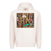 Pale Pink Western Registered Nurse Premium Hoodie - LillyAllenDesigns