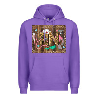 Purple Western Registered Nurse Premium Hoodie - LillyAllenDesigns