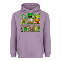 Lavender St. Patrick's Day shamrockin' with my gnomies Heavyweight Hoodie - Neo Western