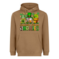 Toasted Coconut St. Patrick's Day shamrockin' with my gnomies Heavyweight Hoodie - Neo Western