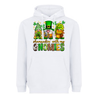 White St. Patrick's Day shamrockin' with my gnomies Heavyweight Hoodie - Neo Western