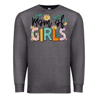 Charcoal Heather mom of girls Premium Sweatshirt - JahusDesignShop