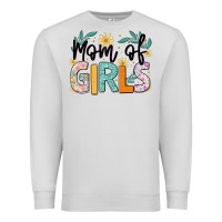 Dove Grey mom of girls Premium Sweatshirt - JahusDesignShop