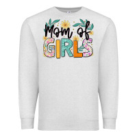 Oatmeal Heather mom of girls Premium Sweatshirt - JahusDesignShop