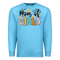Ocean Blue mom of girls Premium Sweatshirt - JahusDesignShop