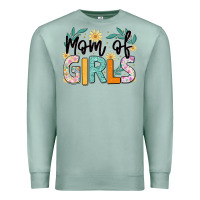 Seafoam mom of girls Premium Sweatshirt - JahusDesignShop
