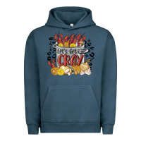 Pigment Midnight Navy let's get cray crawfish boil Urban Hoodie - MaliasSmallBusiness
