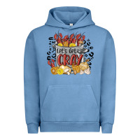Pigment Pebble Blue let's get cray crawfish boil Urban Hoodie - MaliasSmallBusiness
