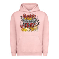 Pigment Salmon let's get cray crawfish boil Urban Hoodie - MaliasSmallBusiness