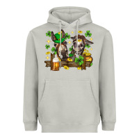 Moon Dust St. Patrick's Day donkey Heavyweight Hoodie - Neo Western