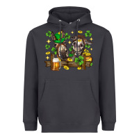 Smoke St. Patrick's Day donkey Heavyweight Hoodie - Neo Western