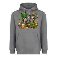 St. Patrick's Day Donkey Heavyweight Hoodie | Teevron
