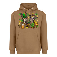 Toasted Coconut St. Patrick's Day donkey Heavyweight Hoodie - Neo Western