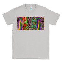Moon Dust Mardi gras brushstrokes crawfish fleur de lis Classic Tee - RanaPortraitStore