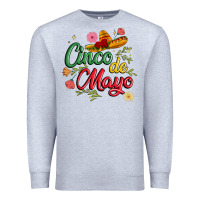 Heather Grey cinco de mayo Premium Sweatshirt - JahusDesignShop
