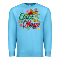 Ocean Blue cinco de mayo Premium Sweatshirt - JahusDesignShop