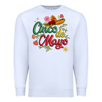 White cinco de mayo Premium Sweatshirt - JahusDesignShop