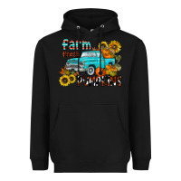 Black farm fresh pumpkin Heavyweight Hoodie - CowhideDigitalArt