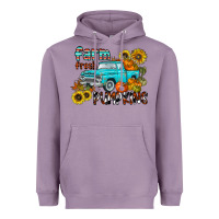 Lavender farm fresh pumpkin Heavyweight Hoodie - CowhideDigitalArt