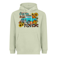 Matcha farm fresh pumpkin Heavyweight Hoodie - CowhideDigitalArt