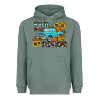Sage farm fresh pumpkin Heavyweight Hoodie - CowhideDigitalArt