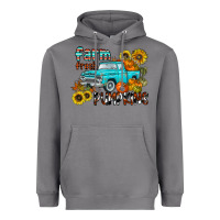 Storm farm fresh pumpkin Heavyweight Hoodie - CowhideDigitalArt